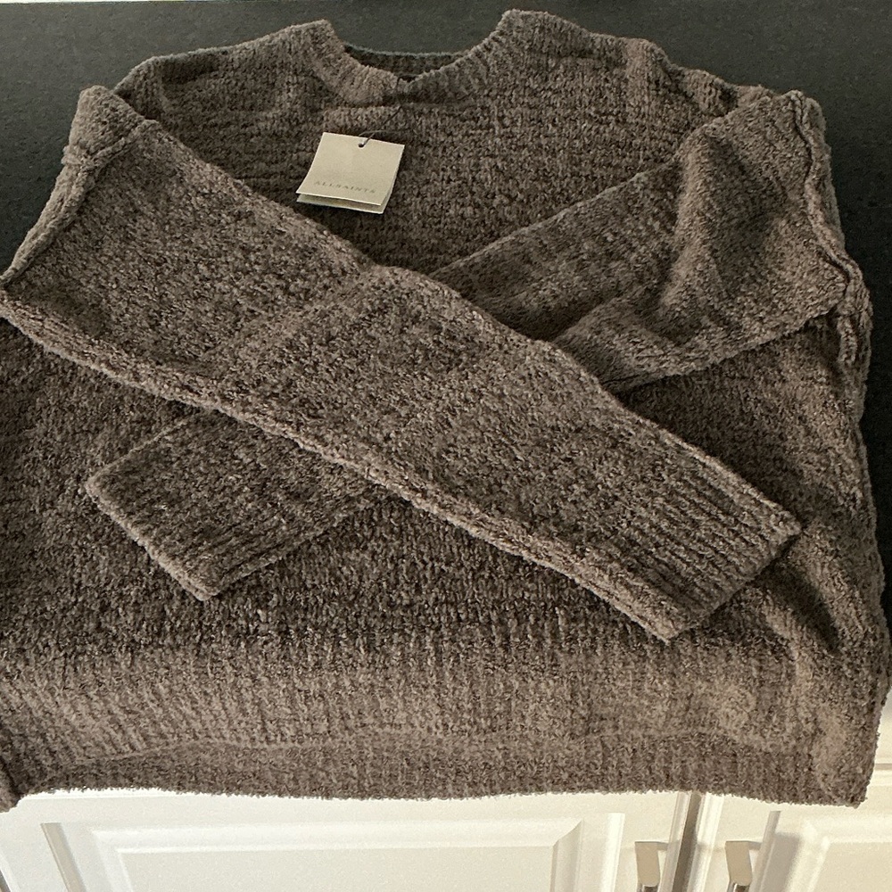 Allsaints Mens Chillion Crew XL Oversized Fit
